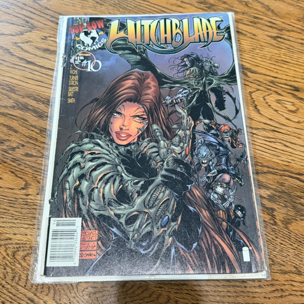 Witchblade 10 Newsstand Edition Top Cow Image Comics 1996 Michael Turner Art